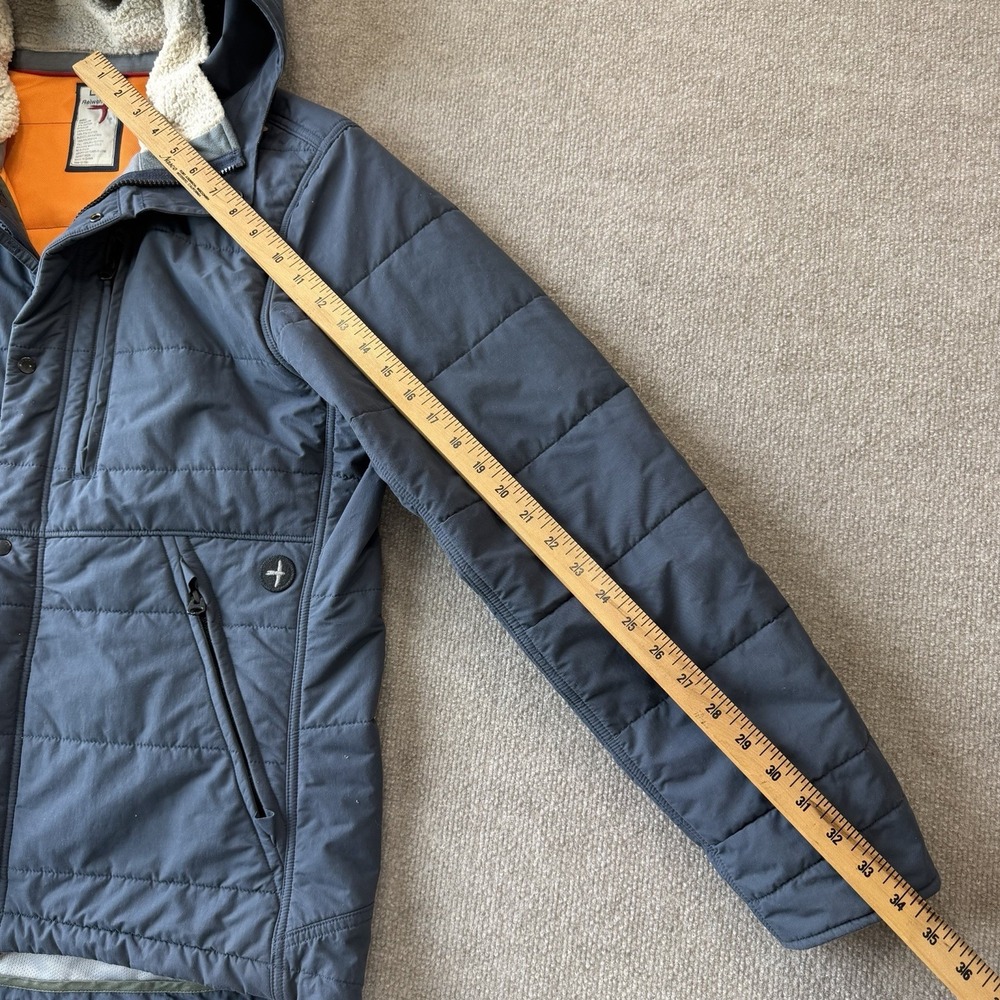Relwen Channel Boarder Jacket Medium Navy Blue Huckberry Insulated Snow Coat L - Picture 5 of 11